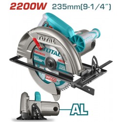 TS1222356 Δισκοπρίονο Χειρός Ξύλου 2200W 235mm
