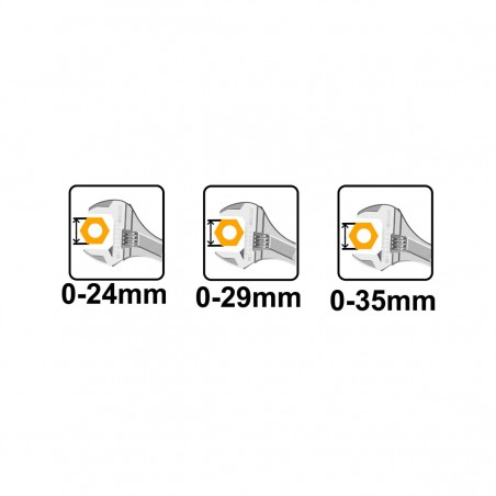 HADWK031 Σετ Γαλλικά Κλειδιά - 3 Τεμάχια