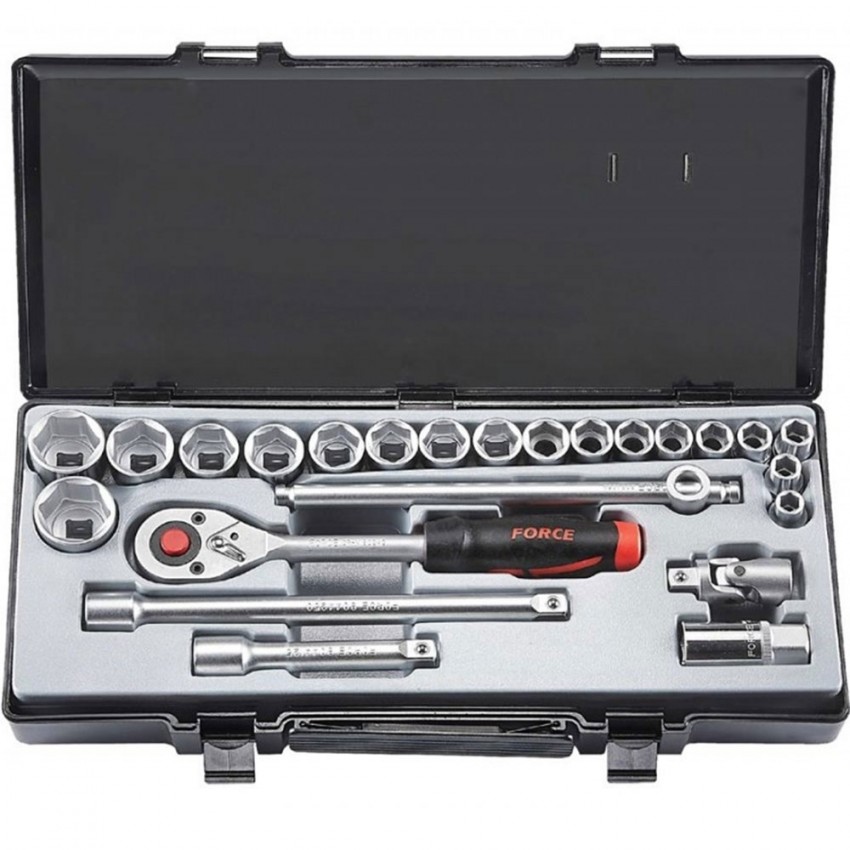 4246-S Κασετίνα με Καρυδάκια 1/2" 24 τεμ.