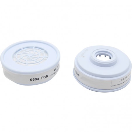 BPP2468-2 Φίλτρο Μάσκας Σκόνης P3 R για BPP2460-BPP2462 - 2 Τεμάχια
