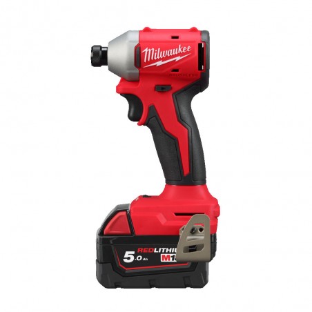 M18™ BLIDR-502X Συμπαγές Παλμικό Κατσαβίδι Τριών Ταχυτήτων Brushless 1/4″ 190Nm 18V (2x5.0Ah)