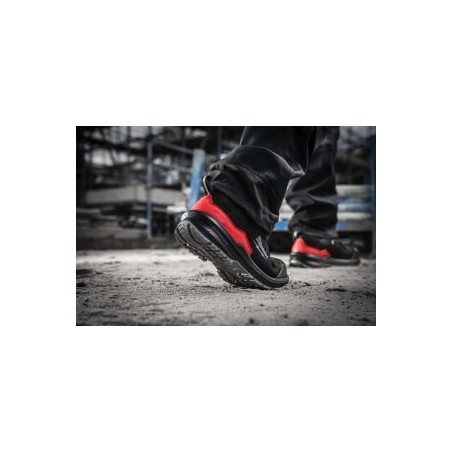 FLEXTRED™ S3S Μποτάκι Ασφαλείας με Δέρμα Nubuck Άνω Μέρος