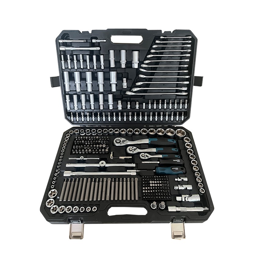 BHT5140 Σετ Καρυδάκια 1/4" & 3/8" & 1/2" με Καστάνια και Γερμανοπολύγωνα - 300 Τεμάχια