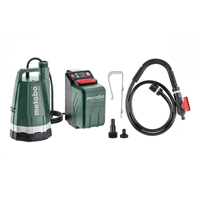 TPF 18 LTX 2200 Υποβρύχια Αντλία Μπαταρίας 18V (Solo)