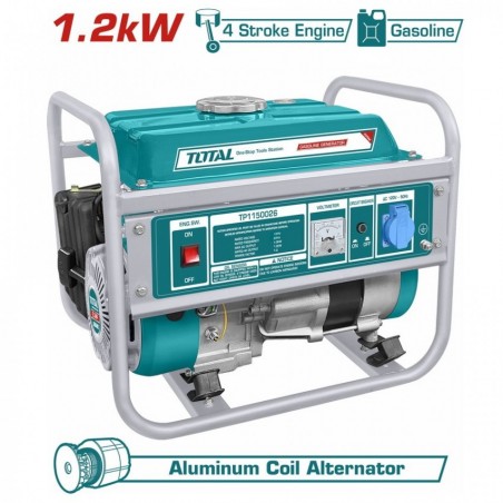 TP1150026 Ηλεκτρογεννήτρια Βενζίνης 1.200W