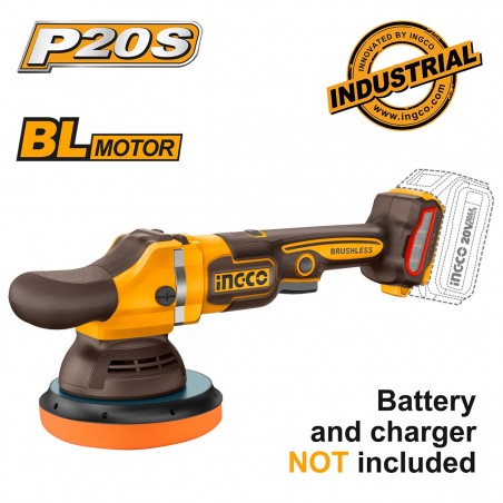 APLI2015 Στιλβωτής Αλοιφαδόρος Μπαταρίας 150mm 20V (Solo)