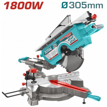 TMS43183051 Φαλτσοπρίονο Ξύλου Radial με Πάγκο 1800W 305mm