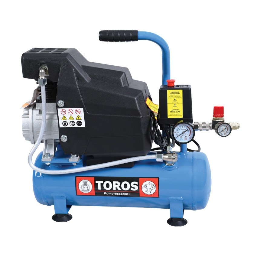 Αεροσυμπιεστής Μονομπλόκ 6Lt 1