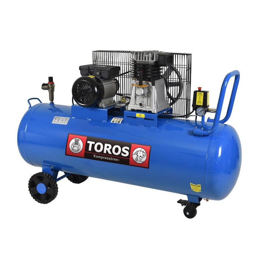 Αεροσυμπιεστής Με Ιμάντα 150Lt 3