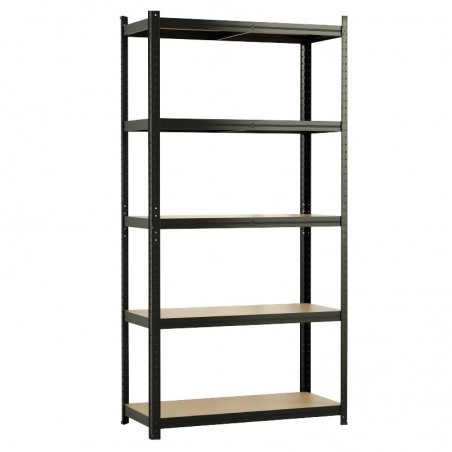 Ραφιέρα Μεταλλική με 5 Ράφια MDF 175Kg