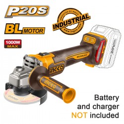 CAGLI27153 Γωνιακός Τροχός Μπαταρίας 115mm 20V (Solo)