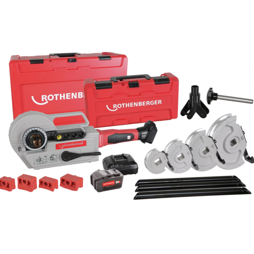 ROBEND 4000 E SET Κουρμπαδόρος Μπαταρίας 18V (2x4.0Ah)