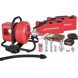 RODRUM VarioClean Αποφρακτικό Μπαταρίας 15m 18V (1x8.0Ah)