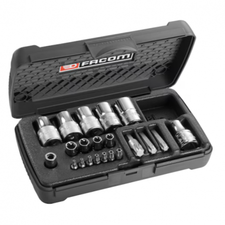 RSX.19BPB Σετ με Καρυδάκια E & Μύτες Torx - 21 Τεμάχια