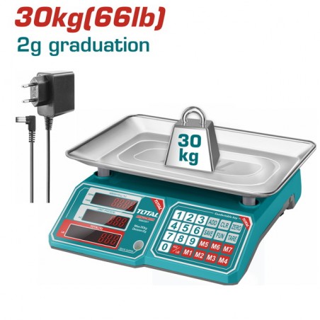 TESA3301 Ηλεκτρονική Ζυγαριά 30Kg