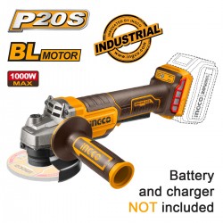 CAGLI211156 Γωνιακός Τροχός Μπαταρίας 115mm 20V (Solo)