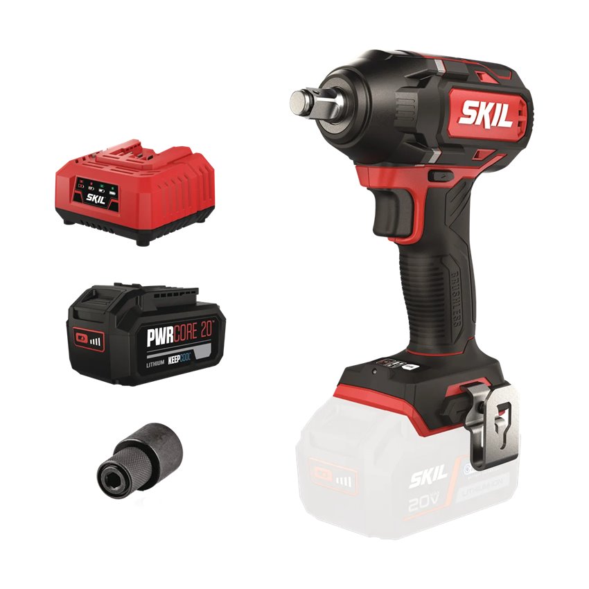 Μπουλονόκλειδο Μπαταρίας 20V (1x4.0Ah)