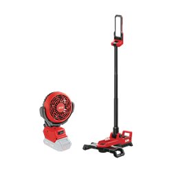 Σετ Προβολέας & Ανεμιστήρας Μπαταρίας 20V (1x4.0Ah)