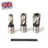 Cutter Kit 3 S Σετ 3 Ποτηροκορώνες Μ2 για τα Μαγνητικά Δράπανα 14-18-22mm