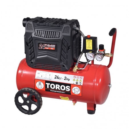 Αεροσυμπιεστής Oilfree Χαμηλού Θορύβου 24Lt 2.0Hp