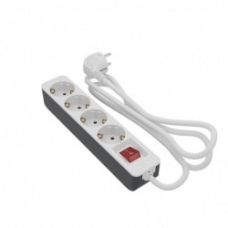 Πολύπριζο με Διακόπτη 4 Θέσεων 3m