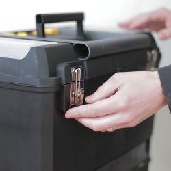 Πλαστική Εργαλειοθήκη Τροχήλατη 25L