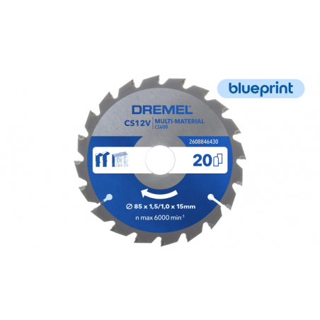 CS600 Λάμα Πολλαπλών Υλικών Blueprint Φ85