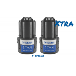 8250 Platinum+ Πολυεργαλείο Μπαταρία 30000rpm 12V (2x2.0Ah)