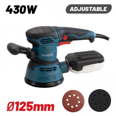BSS2470 Τριβείο Έκκεντρο Ρυθμιζόμενο ∅125mm 430W BSS2470 Τριβείο Έκκεντρο Ρυθμιζόμενο ∅125mm 430W