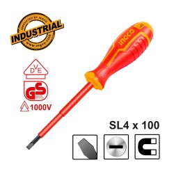 SD814100 Κατσαβίδι Ηλεκτρολόγου VDE Ίσιο SL 4x100mm