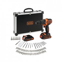 BDCHD18BAFC Κρουστικό Δραπανοκατσάβιδο 10mm 18V (2x1.5Ah)