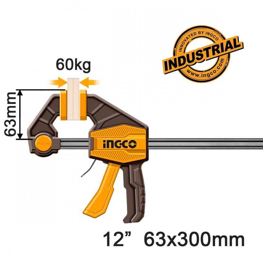 HQBC01602 Σφιγκτήρας Μαραγκών Αυτόματος 12"