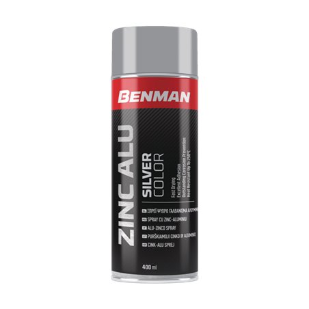 ZINC ALU Σπρέι Ψυχρό Γαλβάνισμα Σε Ασημί 400ml