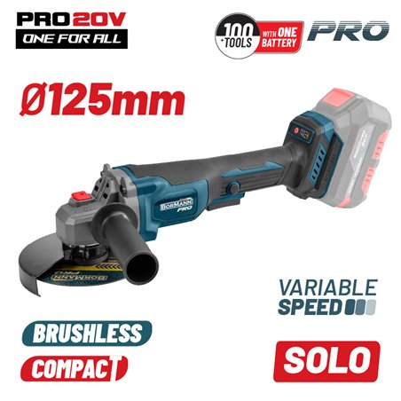 BBP3650 Γωνιακός Τροχός Ρυθμιζόμενος 20V (Solo)