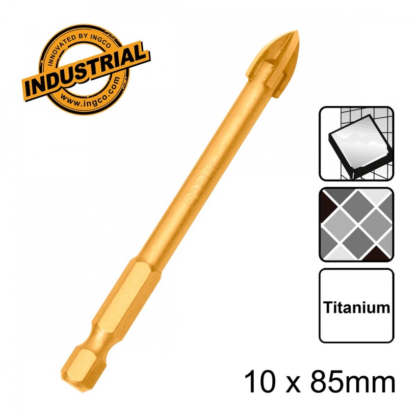 DBG1131008 Τρυπάνι Πλακιδίων Γυαλιού 10x85mm