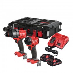 M18 FPP2A3-302P PACKOUT POWERPACK LIMITED EDITION Σετ Κρουστικό Δραπ/δο 158Nm & Παλμικό Κατσαβίδι 226Nm 18V (2x3.0Ah)