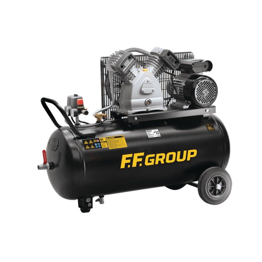 AC-B 90/3MC HD Αεροσυμπιεστής με Ιμάντα 90L 3Hp