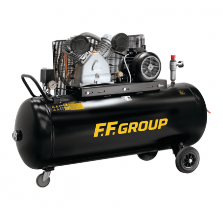AC-B 250/5TC HD Αεροσυμπιεστής με Ιμάντα 250L 5.5Hp