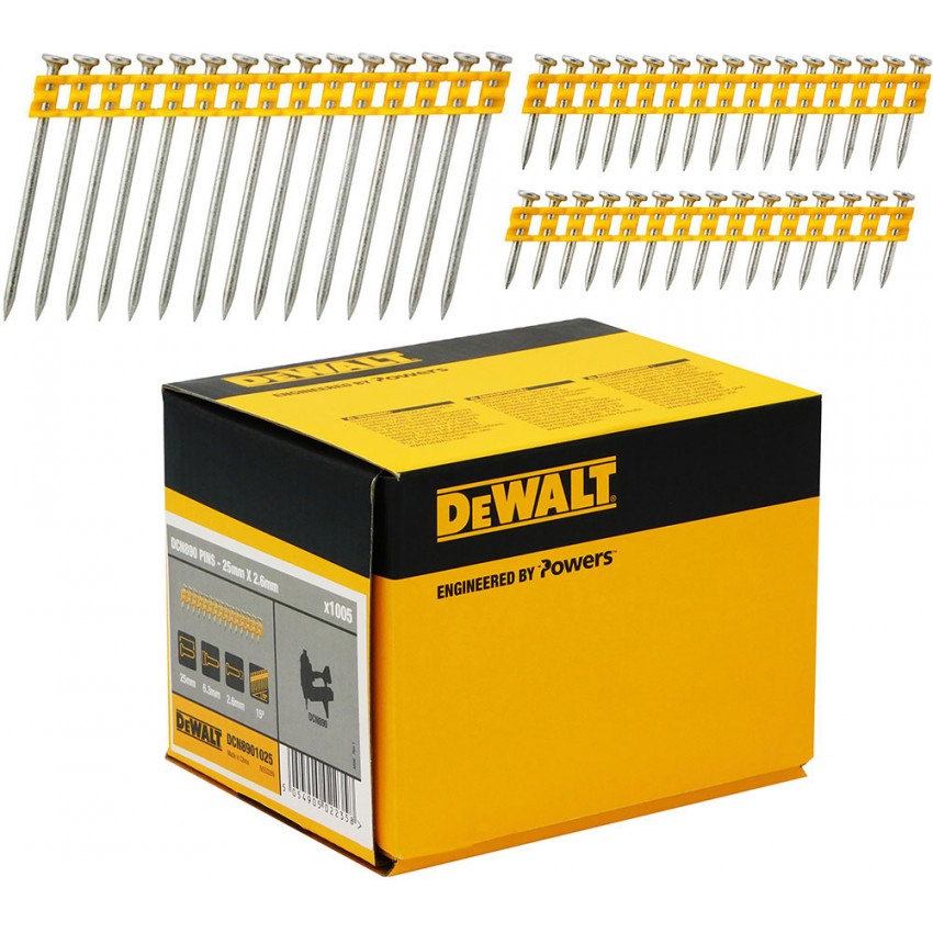 DCN8901057 Καρφιά 2.6x57mm - 510 Τεμάχια