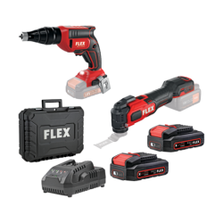 DW 45 & MT 18-EC TC/2.5 Σετ Κατσαβίδι Γυψοσανίδας 28Nm & Πολυεργαλείο Multi-Cutter Μπαταρίας 18V (2x2.5Ah)