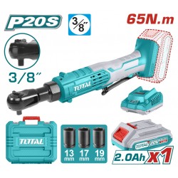TDRLI2060152 Σετ Καστάνια 3/8" Μπαταρίας 20V / 65Nm (1x2.0Ah)
