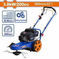 WVY2A22 Θαμνοκοπτικό Εδάφους Βενζίνης 200cc 5.1HP