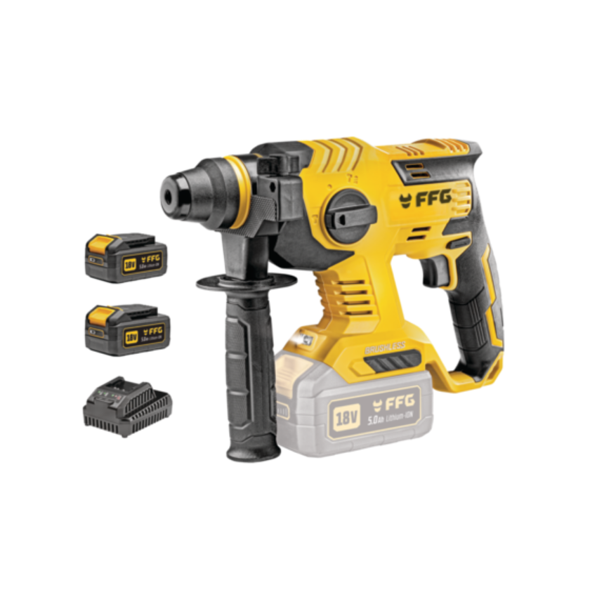RH 22 18V PRO Περιστροφικό Πιστολέτο Μπαταρίας 2.2J 18V (2x5.0Ah)