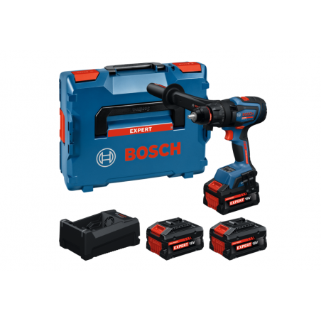 EXSR18V-150 Δραπανοκατσάβιδο Μπαταρίας 18V (2x8.0Ah, 1x5.5Ah)