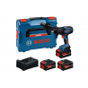 EXSR18V-150 Δραπανοκατσάβιδο Μπαταρίας 18V (2x8.0Ah, 1x5.5Ah)
