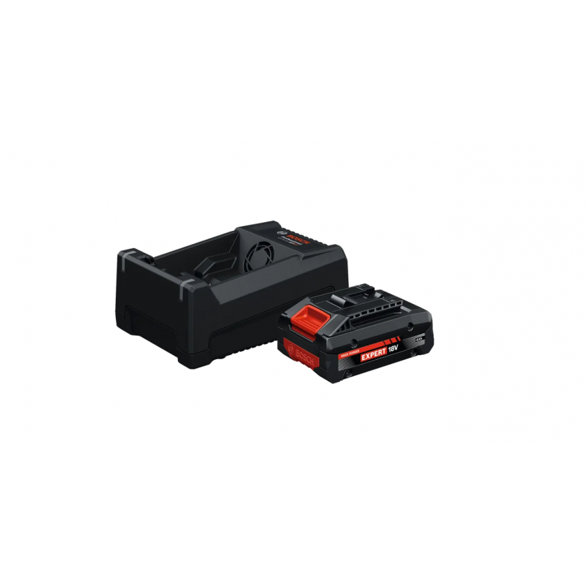 EXBA18V-40 + GAL 12V/18V-80 Σετ Μπαταρία 4.0Ah & Φορτιστής 8A 18V