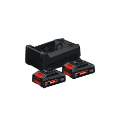 2x EXBA18V-40 + GAL 12V/18V-80 Σετ Μπαταρίες & Ταχυφορτιστής 8A 18V (2x4.0Ah)
