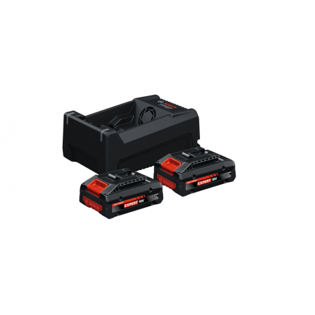 2x EXBA18V-40 + GAL 12V/18V-80 Σετ Μπαταρίες & Ταχυφορτιστής 8A 18V (2x4.0Ah)