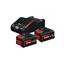 2x EXBA18V-80 + EXAL18V-160 Σετ Μπαταρίες & Ταχυφορτιστής 16A 18V (2x8.0Ah)
