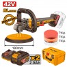APLI42182E Αλοιφαδόρος Μπαταρίας Φ180mm 42V (2x2.0Ah)
